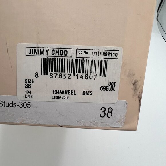 Jimmy Choo Black Patent Leather Heels Size 38.5 with Box - Picture 14 of 14